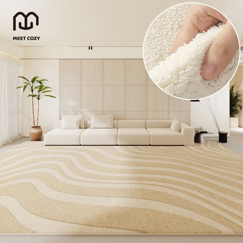 MEET COZY พรมปูพื้น carpet นุ่ม ผ้าแคชเมียร์เทียม พรมปูพื้นห้อง พรมขนนุ่ม#1 DB-Otis