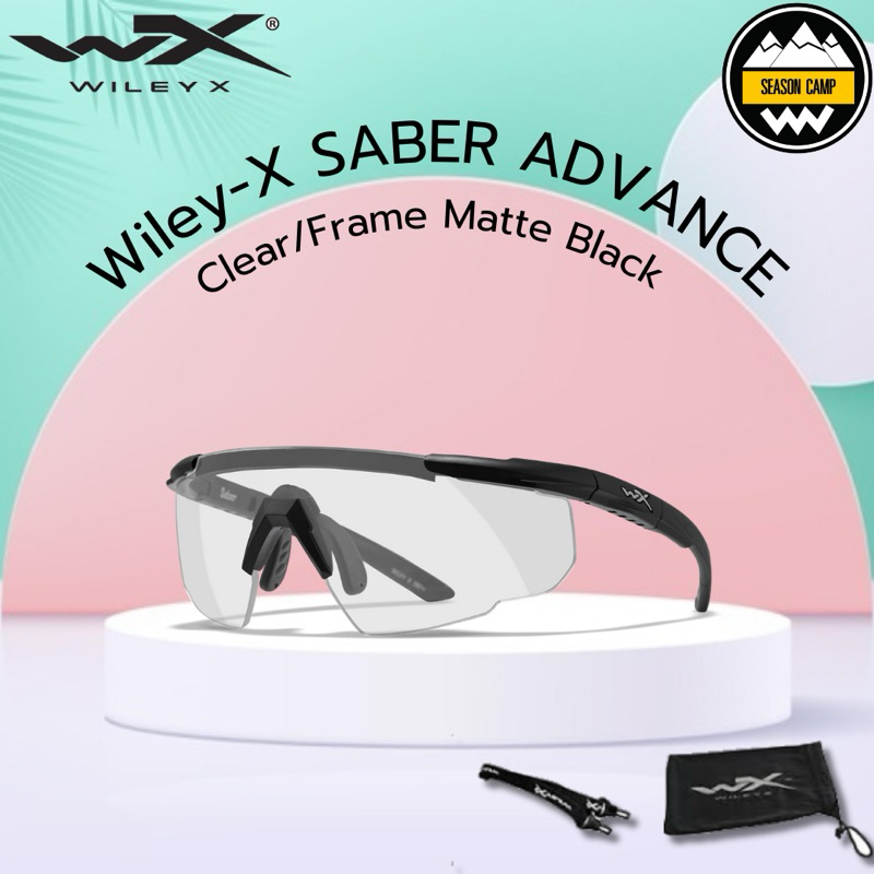 Wiley-X Saber Advanced / 1 Lens (Clear) // Matte Black (303)