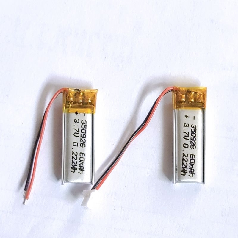 3.7v 60mah  350926 Li-Po li ionแบตเตอรี่ สำหรับMp3 MP4  กล้องติดรถยนต์