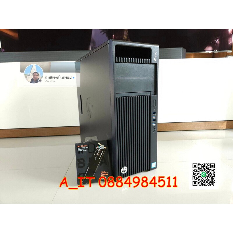 HP Z440 Workstation Xeon E5-2699V3 RAM 32GB การ์ดจอแยก Nvdia Quadro M4000 (8GB DDR5)  สายเขียนแบบ+ เรนเดอร์เลือกใช้