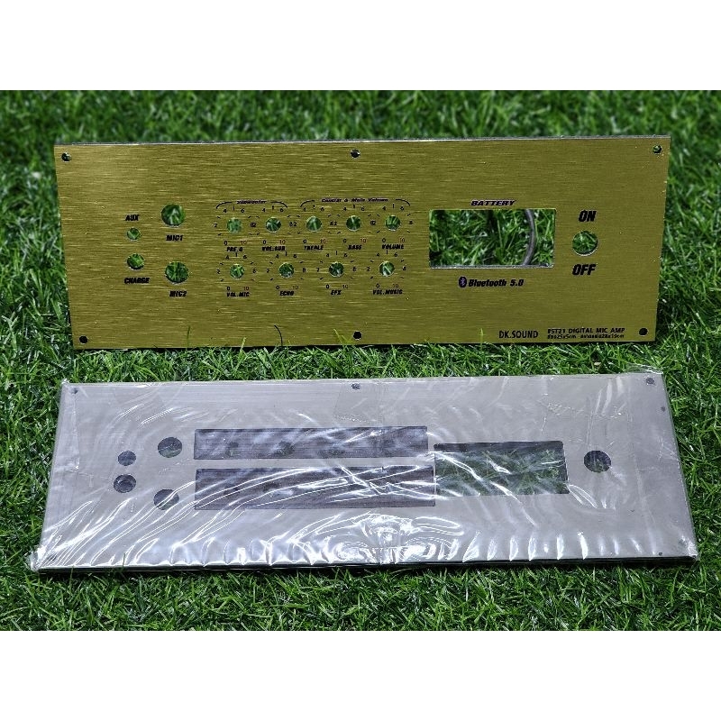 เพลทตู้ลำโพงบลูทูธ รุ่น ZK-ST21 + ไมค์ zk-amp บลูทูธDIY ใส่แอมป์จิ๋ว ZK-ST21 + ไมค์ ZK-AMP วัดแบตดิจ