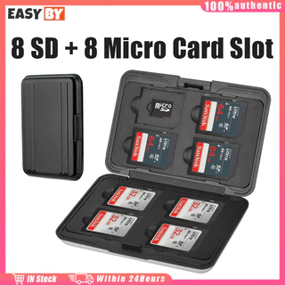 กล่องใส่เมมโมรี่การ์ด กล่องเก็บ sd card ที่เก็บการ์ด ที่เก็บเมมโมรี่การ์ด แบบพกพา ร้านอยู่ที่ไทย