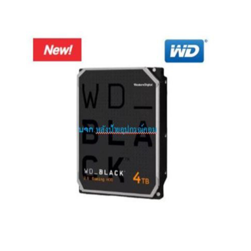 HDD WD BLACK 3.5" 4TB 7200RPM SATA 256MB 5Y Model : WD4006FZBX-5YEAR