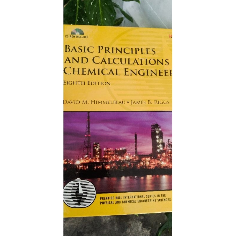 Textbook Basic Calculations in Chemical Engineering มือสองของดี&หายาก CD-ROM (ร้านKino ราคา 6 พันกว่