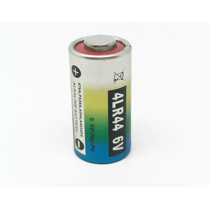 ถ่านอุปกรณ์ไฟฟ้าalkaline 4LR44/476A/PX28A/A544 6V ของแท้ 1 ก้อน