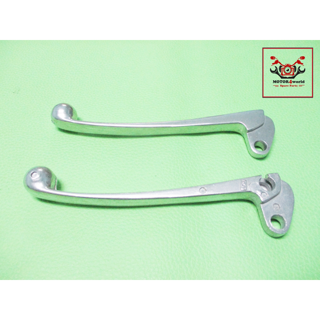 CLUTCH & BRAKE LEVER CHROME Fit For YAMAHA YL2 YA6 YL1 G6S G7S L5 L5T // มือคลัทช์ - มือเบรค