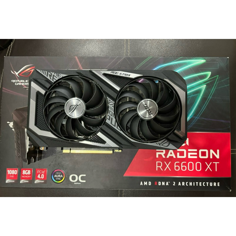 RX6600XT 8gb Asus Rog Strix มือ2
