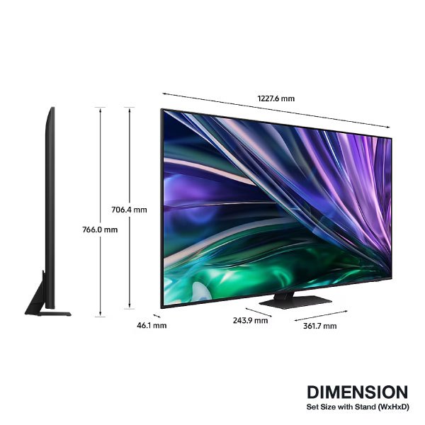 Samsung 55QN85D ขนาด 55" Neo QLED 4K TV รุ่น QA55QN85DBKXXT 55QN85DB 55QN85DBKXXT QN85DBKXXT ปี 2024