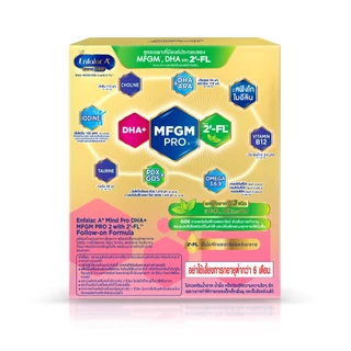 นมผง เอนฟาแล็ค เอพลัส มายด์โปร สูตร2 (500 กรัม) Enfalac A+ MindPro Stage2 (500 g)