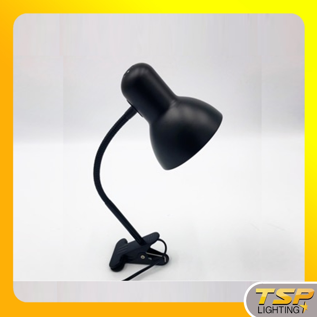 TSP Lighting │ โคมตั้งโต๊ะ  LED ขาหนีบ 2สี ดำ ขาว