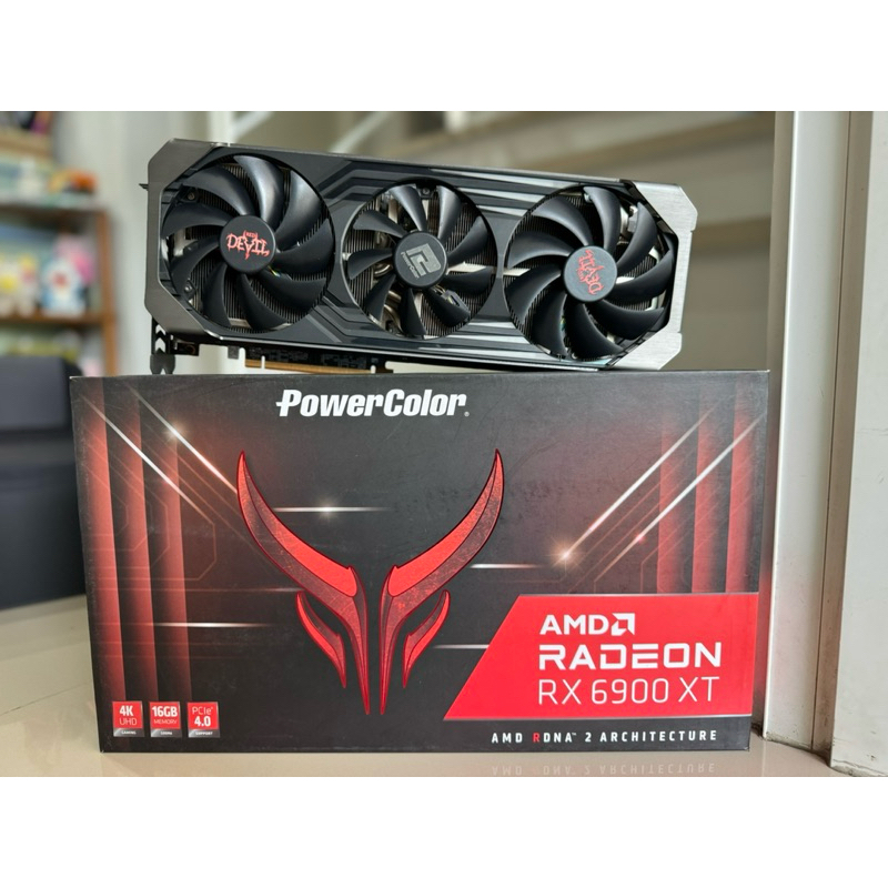 RX6900XT มือสอง 16GB POWER COLOR RED DEVIL ประกันศูนย์ไทย