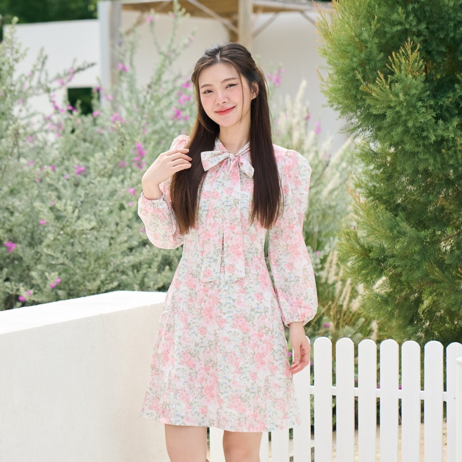 Pixie Bow Dress เดรสผูกโบว์