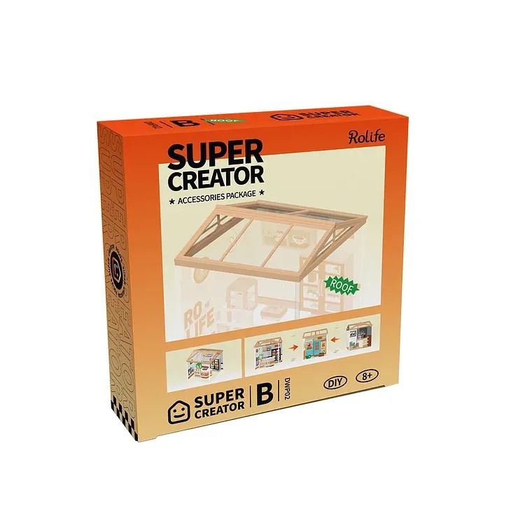 Rolife DIY Super Creator : Super Store Accessories อุปกรณ์ โมเดลบ้าน บ้านตุ๊กตา | ของแต่งบ้าน ของเล่นศิลปะ DIY