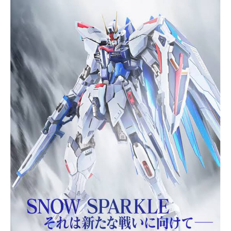 Metal build freedom gundam concept2 Snow sparkle Ver. lot jp