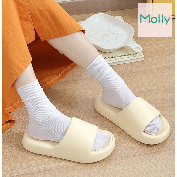 EVA รองเท้าแตะชายหาด พื้นหนา สวมใส่สบาย เหมาะกับฤดูร้อน สําหรับผู้หญิง และผู้ชาย 36-45