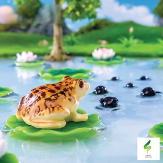 แม่กบ ลูกกบ ลูกอ๊อด น่ารัก Micro-landscape Creative สำหรับตกแต่งสวนถาด ตกแต่งบ้าน อื่นๆ
