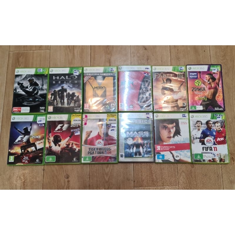 แผ่นXBOX360 Zone:Pal แผ่นแท้เกมละ 250