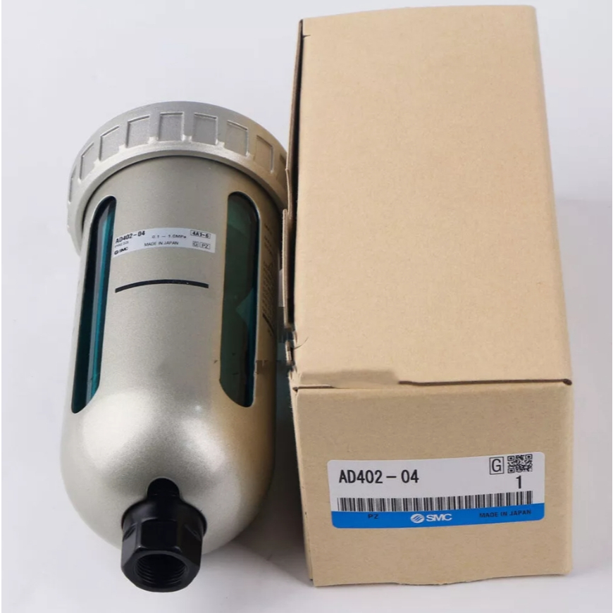 🇯🇵 SMC AD402-04, AD402-04D-A ตัวเดรนน้ำอัตโนมัติ Auto Drain Valve ออโต้เดรนวาวล์ 1/2" วาล์วระบายน้ำอ