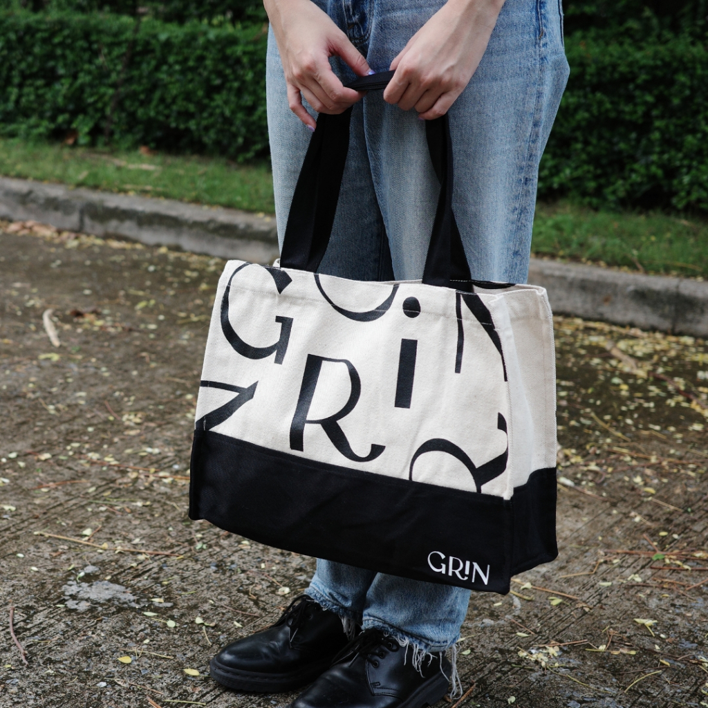 กระเป๋าผ้า Tote Bag, TWO TONE Collection / TT-01