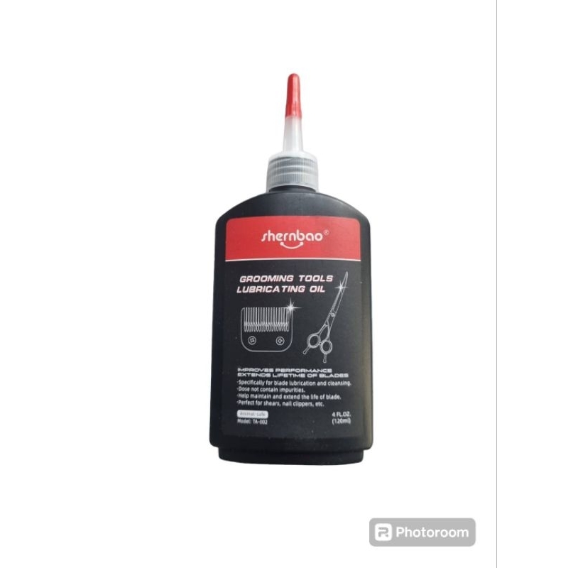 Shernbao Grooming Tools Lubrica Ting Oil น้ำมันสำหรับใช้ในอุปกรณ์กรรไกร ใบมีดปัตตาเลี่ยน
