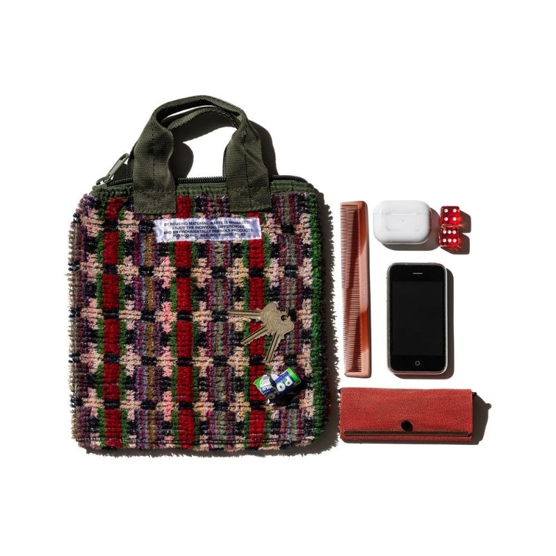 (PUEBCO) TRUCK SEAT FABRIC SMALL TOTE