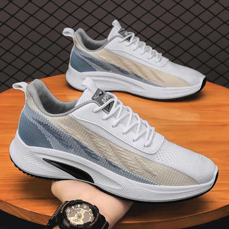 Walkon มาใหม่จ้า รองเท้าผ้าใบแฟชั่นสำหรับคุณผู้ชาย รุ่นนี้ทรงสวย งานดี วัสดุที่ใช่คือนิ่มมาก ใส่สบาย มีมาให้เลือก 3 สีด้