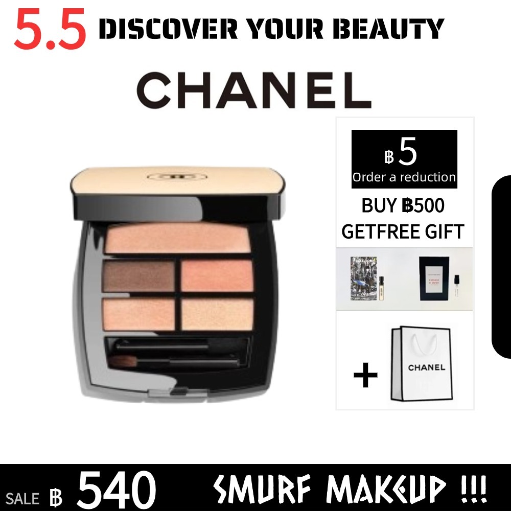 ✨แบรนด์แท้💯✨ Chanel Les Beiges Fashion Five-color Eyeshadow Palette Sample #WARM #TENDER #LIGHT 2.2g&amp;4.5g