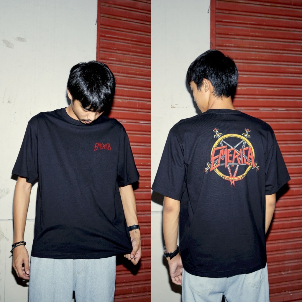 EMERICA เสื้อยืด PENTAGRAM POCKET S/S TEE