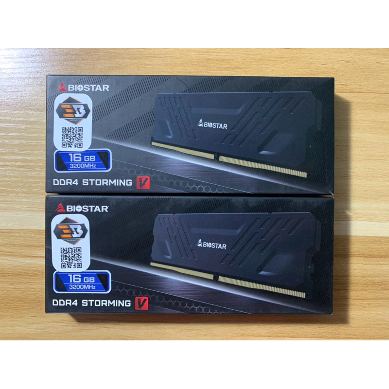 แรม BIOSTAR STORMING V DD4 16x2 32GB BUS 3200