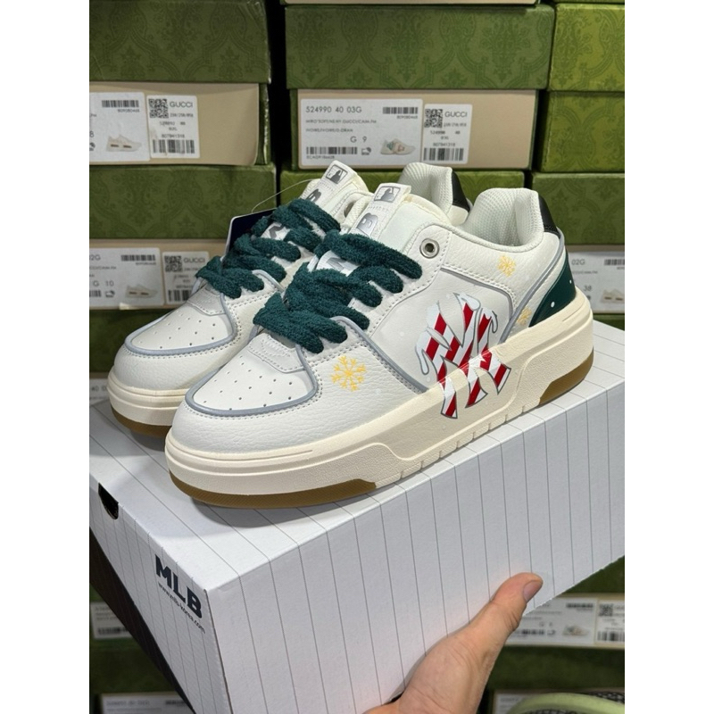 รองเท้าผ้าใบ MLB รุ่นใหม่ล่าสุด พร้อมส่ง (size36-40)แถมกล่อง ถุงกระดาษ