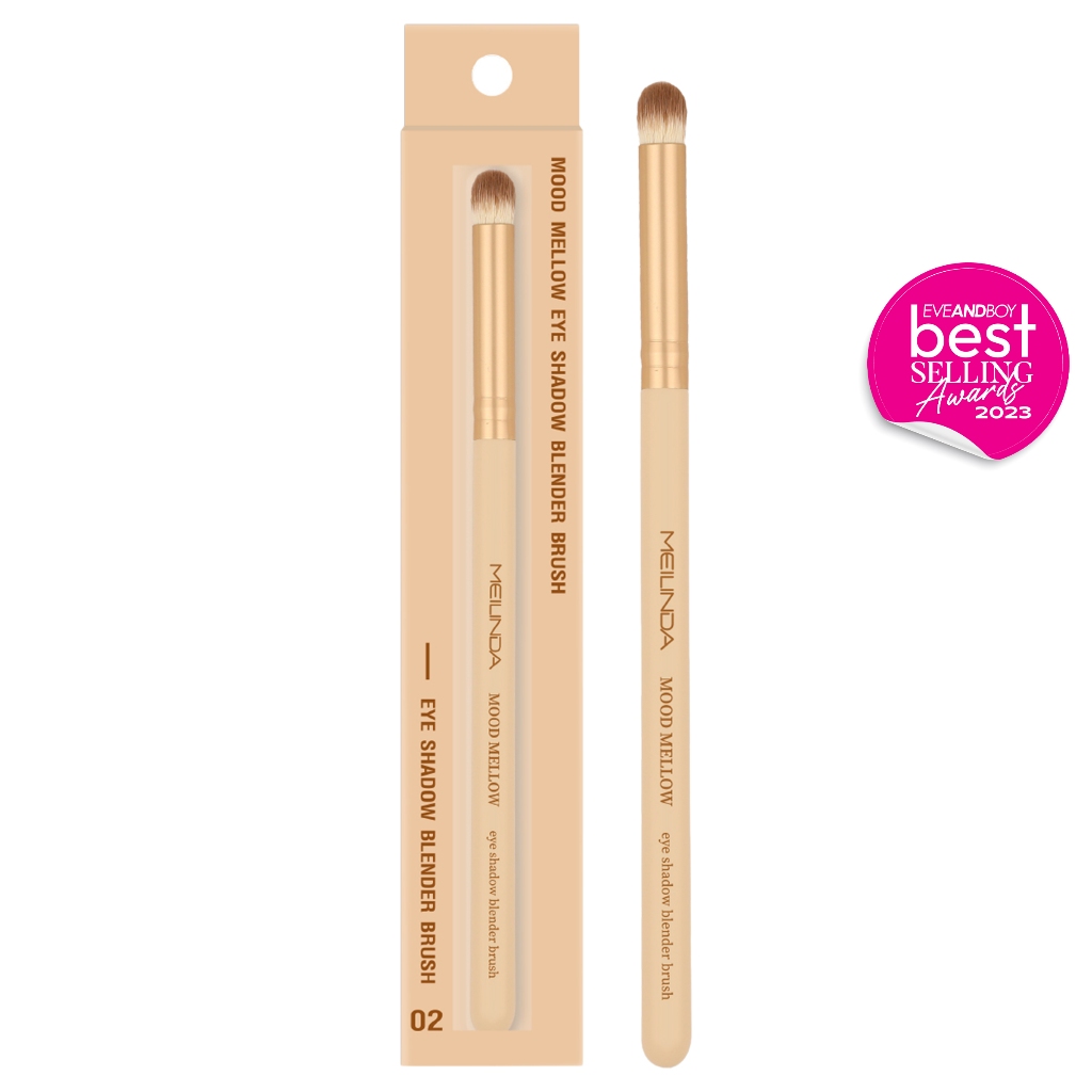 MEILINDA Mood Mellow Eye Shadow Blender Brush เมลินดา แปรงอายแชโดว์ ราคา ถูกที่สุด ดีลบีเคเค แกลเลอรีภาพที่ 3