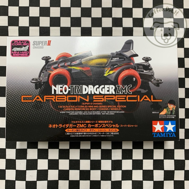 🏎️ TAMIYA 95508 NEO-TRIDAGGER ZMC CARBON SPECIAL (Super-II Chassis) 🏎️