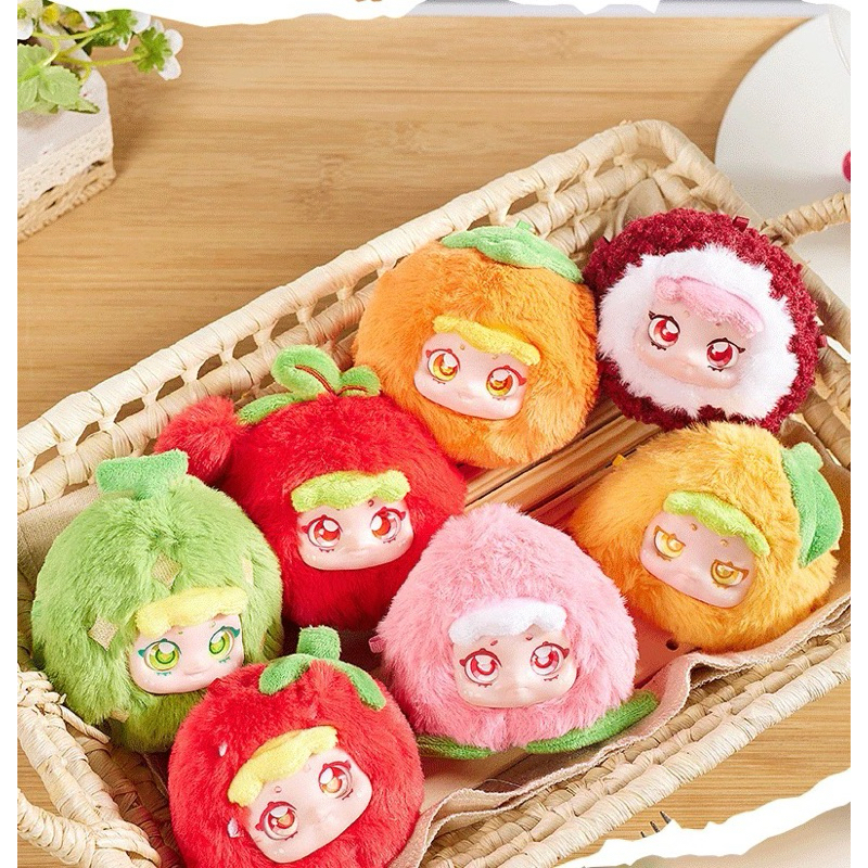 (พร้อมส่งในไทย) fruit plush ตุ๊กตากล่องสุ่มผลไม้