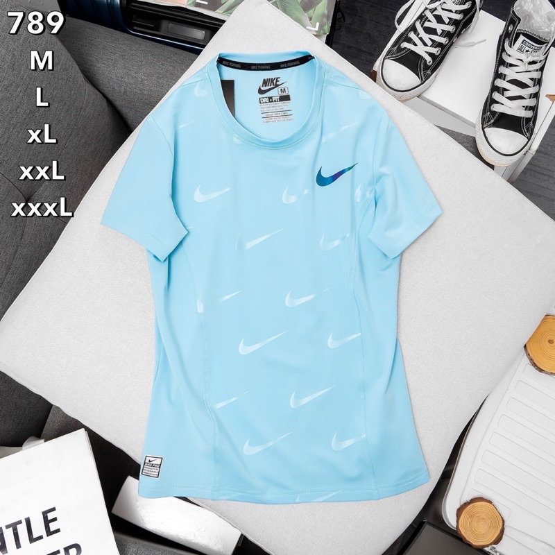 รอพรี 4 วัน Nike จาก 890฿ เสื้อยืดคอกลม แขนสั้นสตรี สำหรับใส่ออกกำลังกาย t-shirts for women โยคะ ฟิตเนส พิลาทิส วิ่ง