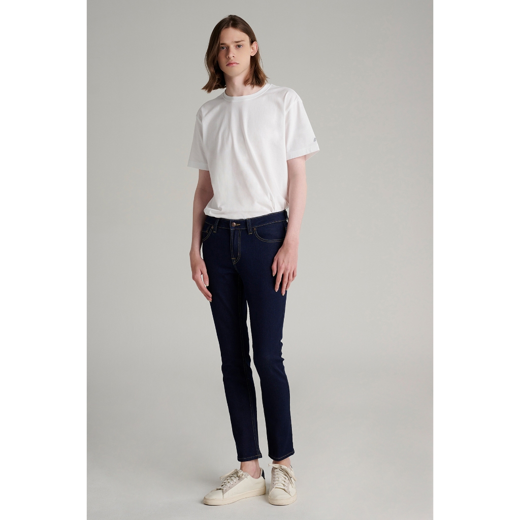 Mc jeans กางเกงยีนส์ผู้ชาย ทรงสกินนี่ (Skinny 3107) สียีนส์เข้ม MMNP218