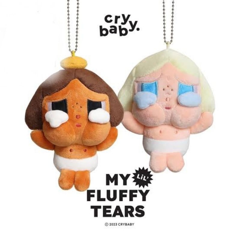 🇹🇭พร้อมส่งในไทย🇹🇭 Crybaby My Lil Fluffy Tears พวงกุญแจ