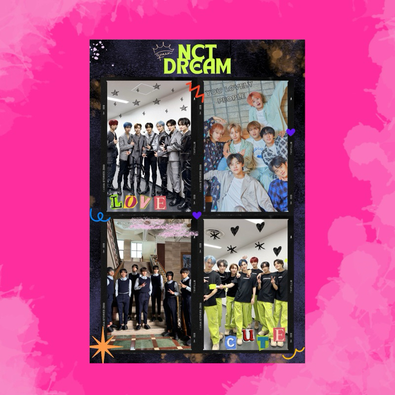 nct dream/โฟโต้บูธ/รูป/การ์ด/ของสะสม/