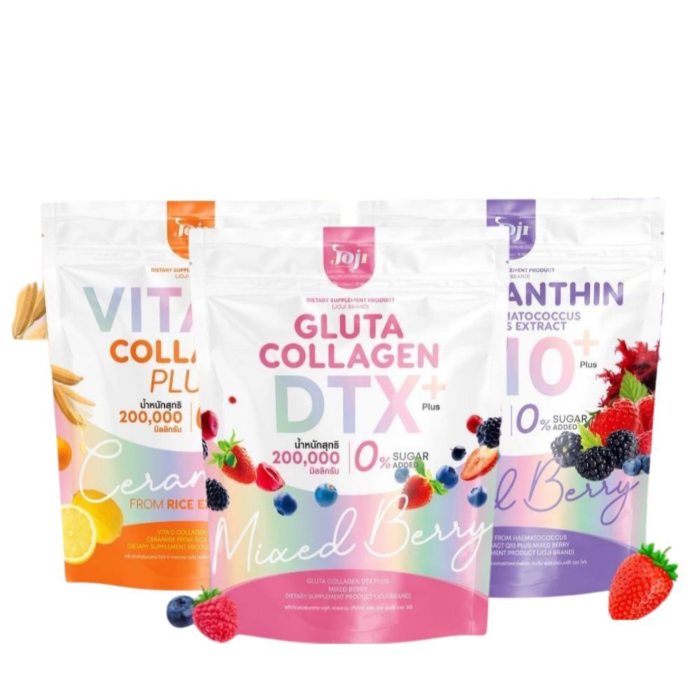 JOJI Gluta Collagen DTX Mixed Berry200,000 mg แบบห่อ