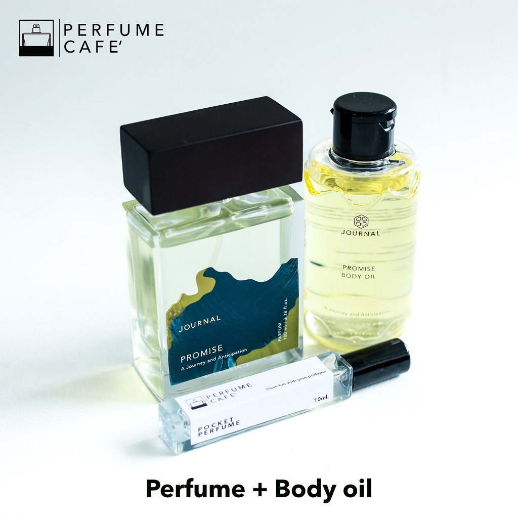 Journal Promise Parfum ✅ น้ำหอมแบ่งขาย 10ml + Body oil 10ml  ใช้คู่กัน หอมทั้งวัน