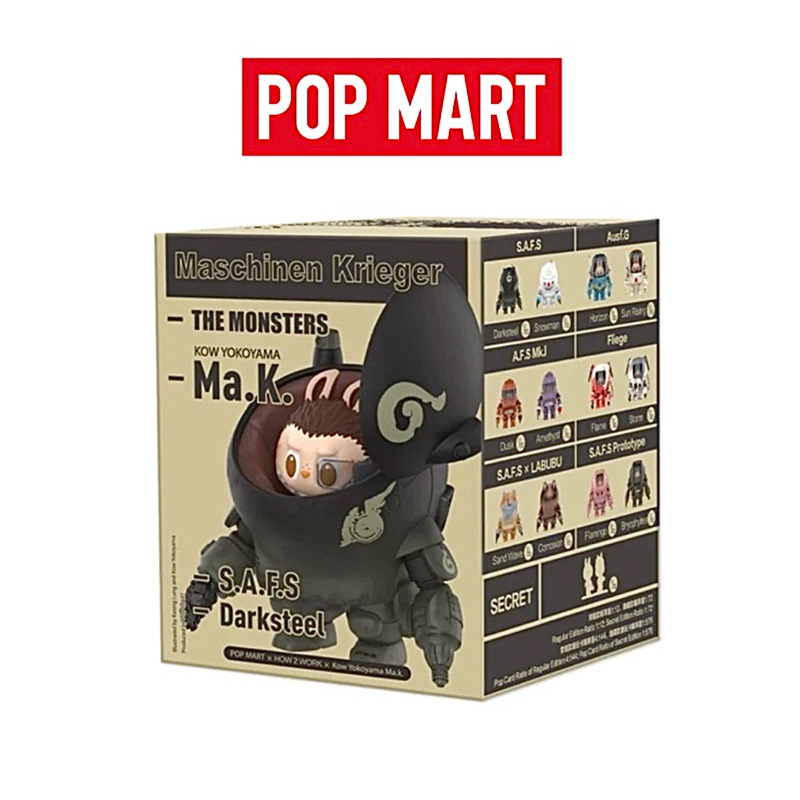 {พร้อมส่ง } กล่องสุ่ม/ระบุตัว LABUBU The Monsters x Kow Yokoyama Ma.K. Series กล่องสุ่มลุ้น SECRET [POP MART]