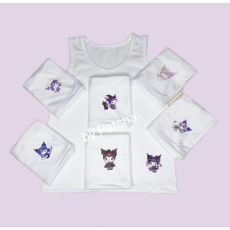 เสื้อกล้ามเด็ก Sanrio น่ารัก เสื้อซับใน คละแบบS/M/L/XL ผ้าคอตตอนหนานุ่ม สวมใส่สบาย ระบายอากาศได้ดี งานสวยอายุ1-9 ขวบ