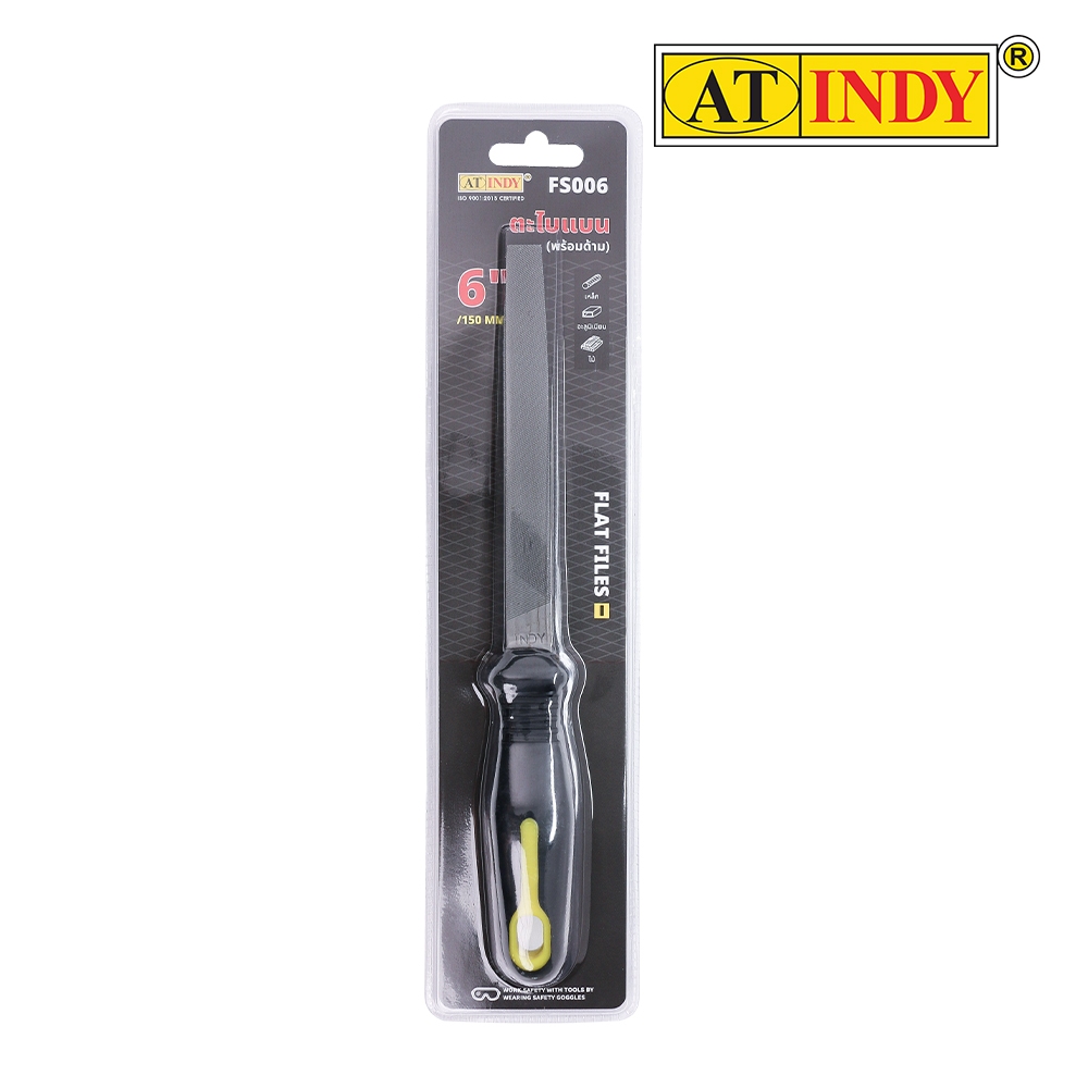 AT INDY Flat Files ตะไบแบน พร้อมด้าม FS006(6″),FS008(8″),FS010(10″),FS012(12″) ราคา ถูกที่สุด ดีลบีเคเค แกลเลอรีภาพที่ 5