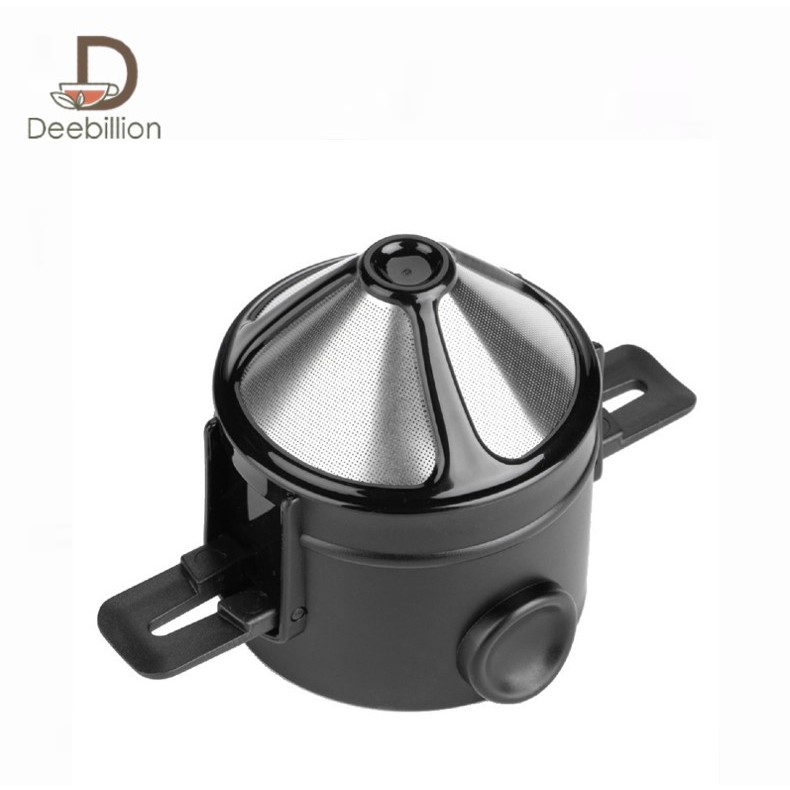 ที่กรองดริปกาแฟสแตนเลส Dripper Stainless Steel Deebillion