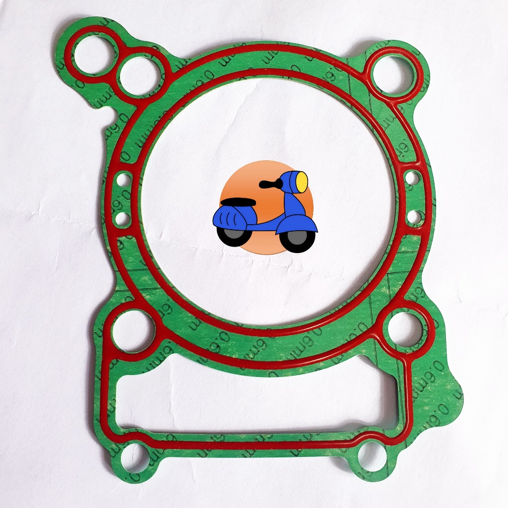 ประเก็นตีนเสื้อ Gasket, Cylinder Base สำหรับ สโคมาดิ Scomadi TT200 มีหม้อน้ำ