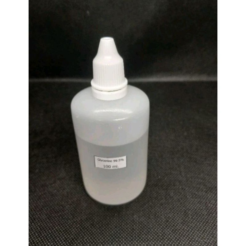กลีเซอรีน 99.5% Glycerine 99.5% แบ่งขายปริมาณ 100 ml.
