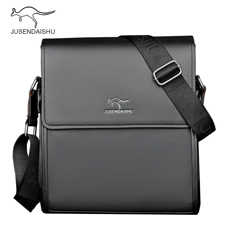 กระเป๋าสะพายข้างผู้ชาย JUSENDAISHU ของแท้ 100% ไซต์ใหญ่ Men's Bag จัดส่งในไทย