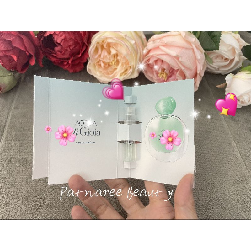 น้ำหอมขวดเขียวอามานี่Acqua di Gioia For Women EDP 1.2ml