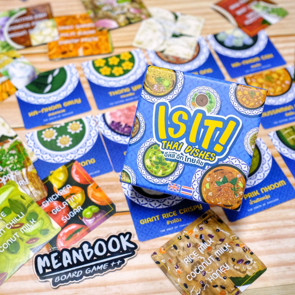อีสส อิท ไทย ดิช Is It! Thai Dishes Board Game (ภาษาไทย) [H(40)/Moon(10)]