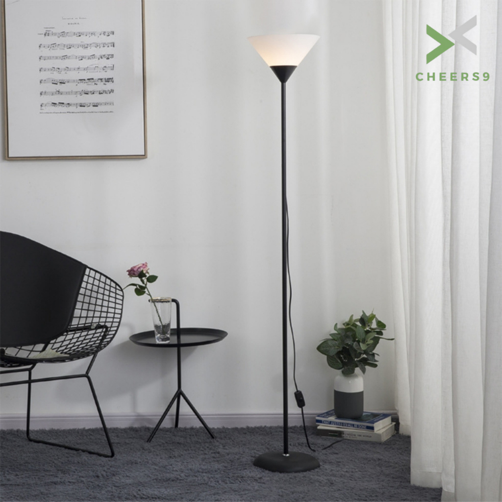 โคมไฟตั้งพื้น โคมไฟ โคมไฟแบบสูง ไฟตั้งพื้น floor lamp แข็งแรง ทนทาน มีสวิตช์เปิดปิดไฟ cheers9