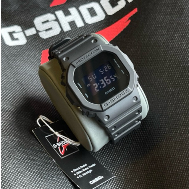 นาฬิกาG-SHOCKแท้ DW-5600BB-1 รับประกัน 1 ปี มีกล่องครบ